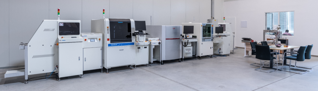 elektronikai gyártás berendezések – bemutató és oktatás